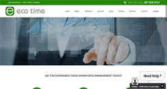 Desktop Screenshot of eco-time.com
